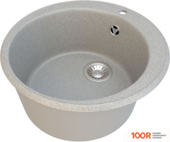 Кухонная мойка Гамма Гранит GRANITE-01 (СВЕТЛО-СЕРЫЙ) (141078)