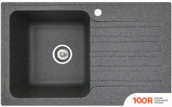 Кухонная мойка БелЭворс СО СМЕСИТЕЛЕМ И ДОЗАТОРОМ STYL L + L74004-9 + L405-1 (СЕРЫЙ/САТИН) (141070)