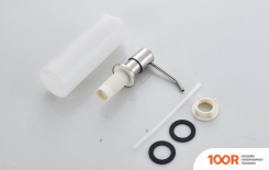 Кухонная мойка БелЭворс СО СМЕСИТЕЛЕМ И ДОЗАТОРОМ STYL L + L74004-9 + L405-1 (СЕРЫЙ/САТИН) (141070)