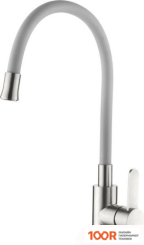 Кухонная мойка БелЭворс СО СМЕСИТЕЛЕМ И ДОЗАТОРОМ STYL L + L74004-9 + L405-1 (СЕРЫЙ/САТИН) (141070)