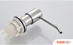 Кухонная мойка БелЭворс VEGA R + СМЕСИТЕЛЬ W74004-9 + ДОЗАТОР L405-1 (СЕРЫЙ/САТИН) (141069)