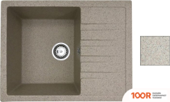 Кухонная мойка БелЭворс VEGA R (ТЕМНО-БЕЖЕВЫЙ, БЕЗ СИФОНА) (141063)