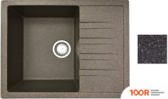 Кухонная мойка БелЭворс VEGA L (ШОКОЛАД, БЕЗ СИФОНА) (141044)