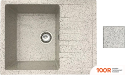 Кухонная мойка БелЭворс VEGA L (ОЛОВО, БЕЗ СИФОНА) (141034)