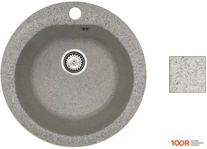 Кухонная мойка БелЭворс NIKA (ОЛОВО, БЕЗ СИФОНА) (140867)