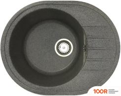 Кухонная мойка БелЭворс NEW LUX R + СМЕСИТЕЛЬ W74004-9 + ДОЗАТОР L405-1 (СЕРЫЙ/САТИН) (140859)