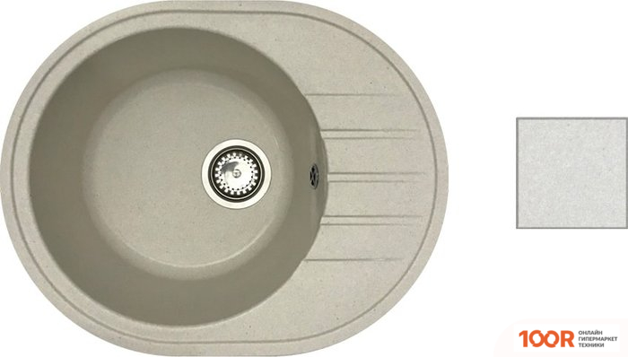 Кухонная мойка БелЭворс NEW LUX R (ХЛОПОК) (140853)