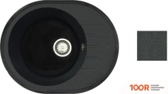 Кухонная мойка БелЭворс NEW LUX R (АНТРАЦИТ) (140836)