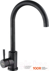 Кухонная мойка БелЭворс NEW LUX L + СМЕСИТЕЛЬ W4998-3-22 (ЧЕРНЫЙ) (140833)