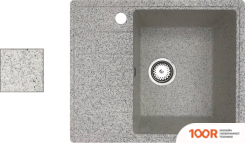 Кухонная мойка БелЭворс MILA R (ОЛОВО, БЕЗ СИФОНА) (140794)