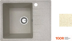 Кухонная мойка БелЭворс MILA L (БЕЖЕВЫЙ, БЕЗ СИФОНА) (140778)