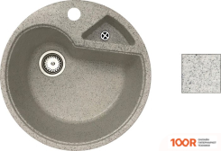 Кухонная мойка БелЭворс MASTER (ОЛОВО, БЕЗ СИФОНА) (140761)