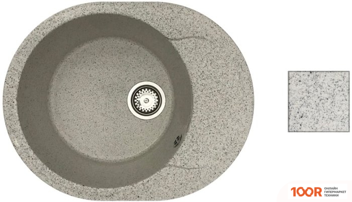 Кухонная мойка БелЭворс LUX R (ОЛОВО) (140747)