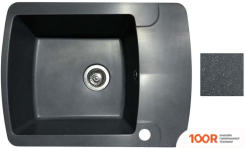 Кухонная мойка БелЭворс FLEXI R + СМЕСИТЕЛЬ W4998-4-25 (ОНИКС ЧЕРНЫЙ) (140662)