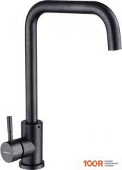 Кухонная мойка БелЭворс FLEXI R + СМЕСИТЕЛЬ W4998-4-25 (ОНИКС ЧЕРНЫЙ) (140662)