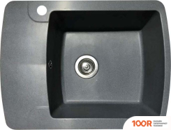 Кухонная мойка БелЭворс FLEXI R (МОКРЫЙ АСФАЛЬТ) (140655)