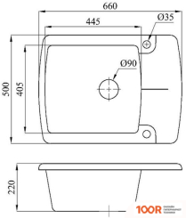 Кухонная мойка БелЭворс FLEXI L + СМЕСИТЕЛЬ W4998-3-22 (ЧЕРНЫЙ) (140651)