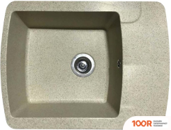 Кухонная мойка БелЭворс FLEXI (ТЕМНО-БЕЖЕВЫЙ) (140638)