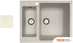 Кухонная мойка БелЭворс DUET R (БЕЛЫЙ) (140627)