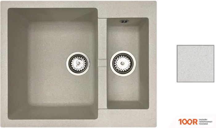 Кухонная мойка БелЭворс DUET (ХЛОПОК) (140618)