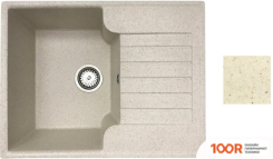 Кухонная мойка БелЭворс COMPACT L (БЕЖЕВЫЙ, БЕЗ СИФОНА) (140577)