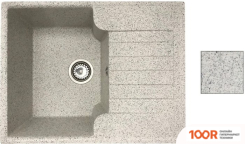 Кухонная мойка БелЭворс COMPACT (ОЛОВО) (140569)