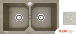 Кухонная мойка БелЭворс BRAVO DUO (ТЕМНО-БЕЖЕВЫЙ, БЕЗ СИФОНА) (140540)