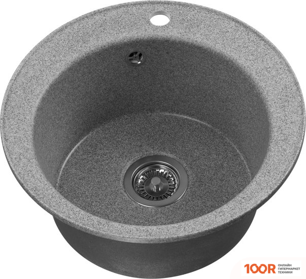 Кухонная мойка Акватон ШЕЛЛИ 50 (СЕРЫЙ) (140534)