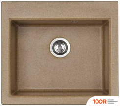 Кухонная мойка Акватон ЛИНЕА 58 (ТЕРРАКОТОВЫЙ) (140526)