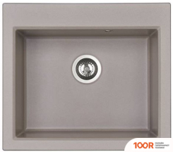 Кухонная мойка Акватон ЛИНЕА 58 (СЕРЫЙ ШЕЛК) (140524)