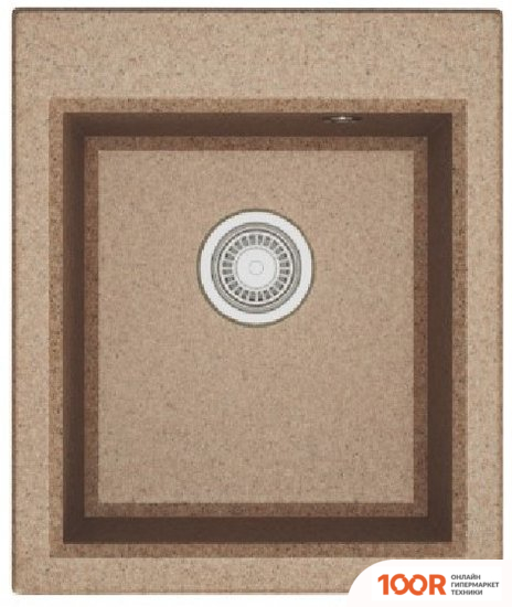Кухонная мойка Акватон ЛИНЕА 43 (ПЕСОЧНЫЙ) (140514)