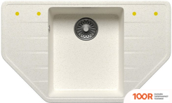 Кухонная мойка Zox ZX-GM 13 548592 (БЕЛЫЙ) (140446)