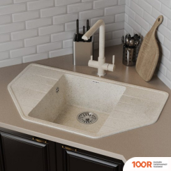 Кухонная мойка Zox ZX-GM 13 548591 (БЕЖЕВЫЙ) (140445)