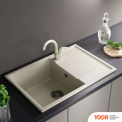 Кухонная мойка Zox ZX-GM 12 544346 (ПЕСОЧНЫЙ) (140443)