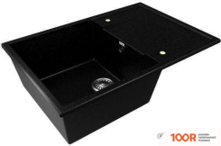 Кухонная мойка Zox ZX-GM 12 544345 (ЧЕРНЫЙ) (140442)