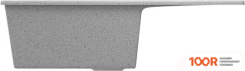 Кухонная мойка Zox ZX-GM 12 544344 (СЕРЫЙ) (140441)