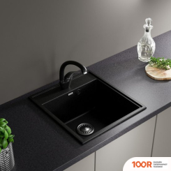 Кухонная мойка Zox ZX-GM 11 544332 (ЧЕРНЫЙ) (140439)