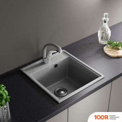 Кухонная мойка Zox ZX-GM 11 544330 (СЕРЫЙ) (140438)