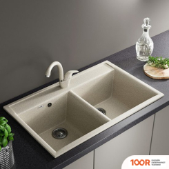 Кухонная мойка Zox ZX-GM 10 544349 (ПЕСОЧНЫЙ) (140435)