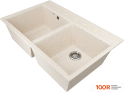 Кухонная мойка Zox ZX-GM 10 544325 (БЕЖЕВЫЙ) (140433)