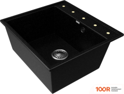 Кухонная мойка Zox ZX-GM 09 544322 (ЧЕРНЫЙ) (140430)