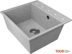 Кухонная мойка Zox ZX-GM 09 544321 (СЕРЫЙ) (140429)