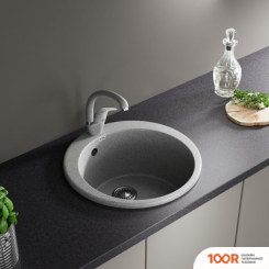 Кухонная мойка Zox ZX-GM 08 544316 (СЕРЫЙ) (140426)