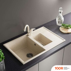 Кухонная мойка Zox ZX-GM 07 544310 (БЕЖЕВЫЙ) (140422)