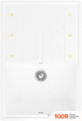 Кухонная мойка Zox ZX-GM 06 544308 (БЕЛЫЙ) (140421)