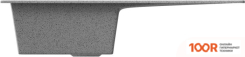 Кухонная мойка Zox ZX-GM 06 544305 (СЕРЫЙ) (140418)