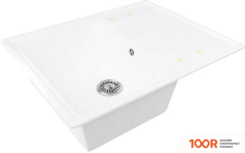 Кухонная мойка Zox ZX-GM 05 544301 (БЕЛЫЙ) (140416)