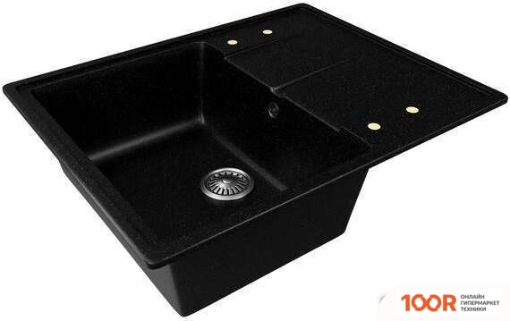 Кухонная мойка Zox ZX-GM 05 544298 (ЧЕРНЫЙ) (140414)
