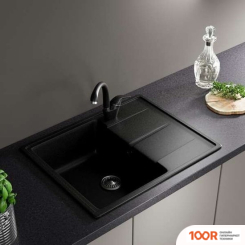 Кухонная мойка Zox ZX-GM 05 544298 (ЧЕРНЫЙ) (140414)