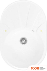 Кухонная мойка Zox ZX-GM 03 544289 (БЕЛЫЙ) (140406)